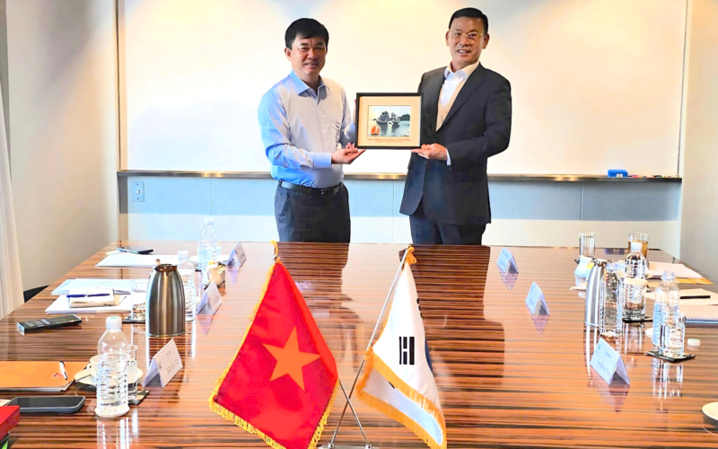 TKV: Vinacomin làm việc với Tập đoàn Daejoo KC tại Hàn Quốc