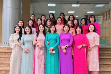 VẺ ĐẸP ÁO DÀI VIỆN CƠ KHÍ NĂNG LƯỢNG VÀ MỎ – VINACOMIN