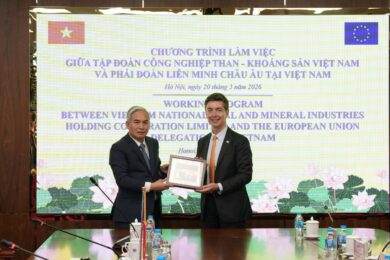 TĐ: TKV và Phái đoàn Liên minh Châu Âu (EU) thúc đẩy hợp tác chiến lược về bô-xít và đất hiếm
